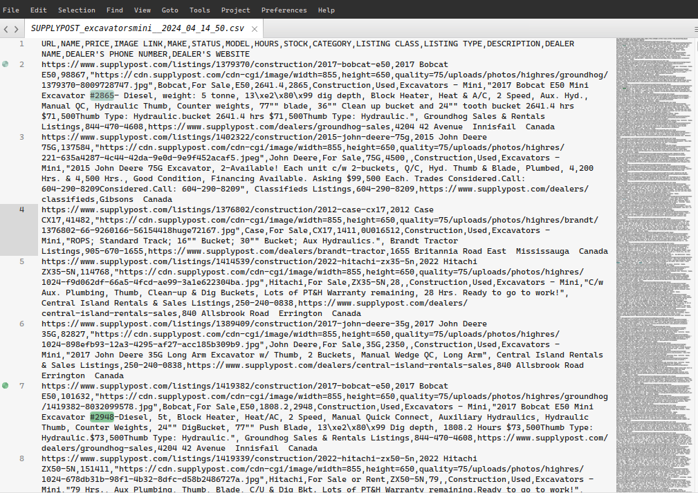 Screenshot of Supplypost bot